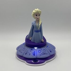 Disney Frozen Elsa Singing/Spinning Night‎ Light Peachtree Playthings #024
